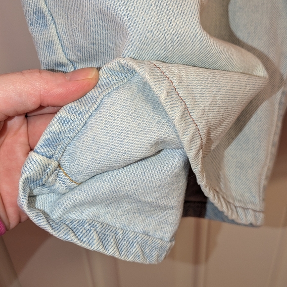 Men's Light Blue Denim Shorts - Picture 9 of 9